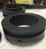 PTFE coating on metal components