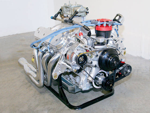 NASCAR Engine with Industrial Coatings